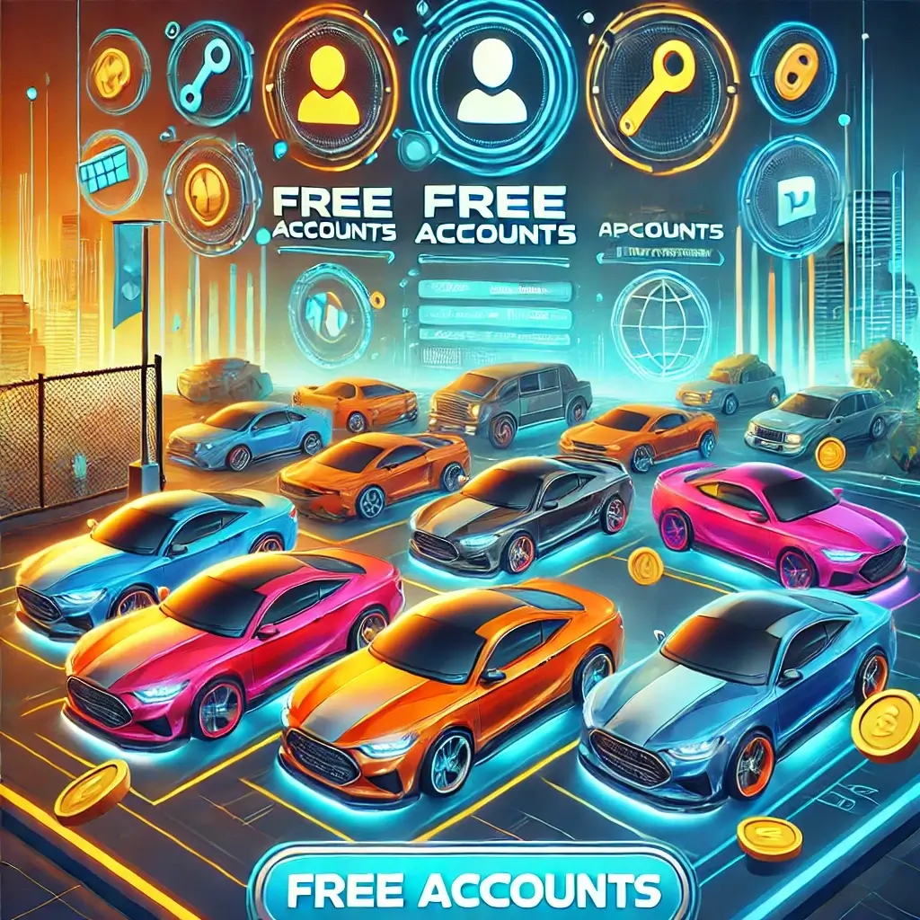 Car Parking Multiplayer 2024 free Accounts and Passwords (cars + levels unlocked)